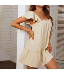 Women Fashion Cap Sleeve Square Neck Bownot Wholesale A Line Dresses SD204377 -DivaLook Shop 03207807 0d78 48df 8871 996860abf636 3D20D17A7EF06C9B2BE23B53230F27C9