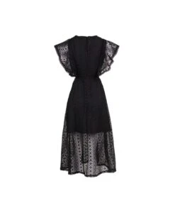 Trendy Round Neck Ruffles Hollow See-Through Lace Bikini Cover Up Vacation A-Line Casual Dress Wholesale Dresses SD531276 -DivaLook Shop 03296090 ba58 4952 b191 8320d2e0cf1a 90E31FEC46FA002A95608427C8B1FADB