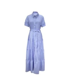 Striped Print Short Sleeve Lapel Smocked Shirtdress Wholesale Maxi Dresses SDN534931 -DivaLook Shop 0487e3b8 df65 4a77 8cc3 d0b2935b4300 b2c47e0fe6bb760369894526d4b387a6