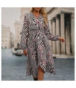 Fashion Printed Nipped Waist Slit Dress Casual Dress Wholesale Dresses SDN537971 -DivaLook Shop 0505f658 8083 4e7d 807a db7dbedda1d6 6f4ad57b696b3ecfa83ab003dc8de8ed