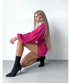 Sexy V-Neck Slim A-Line Long-Sleeve Bag Hip Satin Dress Wholesale Dresses SDN538618 -DivaLook Shop 0d3a9583 549a 4438 bf20 63adf8a37d88 73b0dc5b8c7c861bfe440642ba9284f5