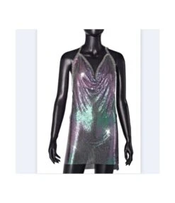 Sexy Open Back Slit Sequined Sleeveless Suspender Dress Wholesale Dresses N4623051600067 -DivaLook Shop 131d015c70d840288cbab00a00fc99e5 3