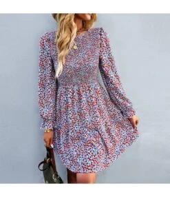 Casual Round Neck Print Long Sleeve A-Line Dress Wholesale Dresses SDN562592 -DivaLook Shop 13f58ec2 22d2 4767 b6a4 cf30d4827ff8 c72e2d18c44dc5b955b0422b4600465e