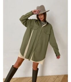 Retro Long-Sleeved Stitching Contrasting Color Niche Shirt Dress Wholesale Dresses SDV463855 -DivaLook Shop 19d2354e a1dd 4b6a a87f d79d7722b2e0 2ddf8b45ac8b102ec0a5c2e8ed50ff83