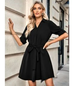 Solid Color Lapel Half Sleeve Casual Shirtdress Wholesale Shirt Dresses SDN539975 -DivaLook Shop 1b5ffea6 8513 4db2 a7aa 4bbbd72fce80 1878a03ef20341124f3e5396cbeb564e