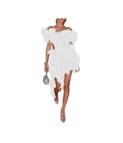 Sleeveless Pleated Backless Irregular Hem Sexy Dress Wholesale Womens Clothing N3823110200081 -DivaLook Shop 1c1e48668f2f4add8b03b0af011bb488 4