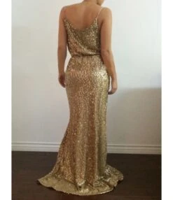 Sexy Split Party Sequins Cami Dress -DivaLook Shop 200916361 4