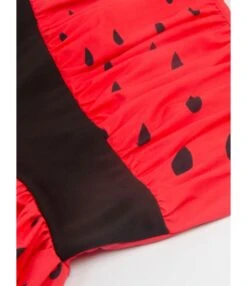 Color Blocking Watermelon Print Sundress -DivaLook Shop 201231597 5