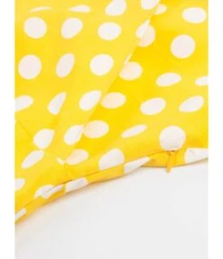 Lapel Collar Belted Polka Dots Swing Dress -DivaLook Shop 201231960 7