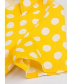 Lapel Collar Belted Polka Dots Swing Dress -DivaLook Shop 201231960 8