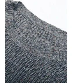 Short Sweater Dress Loose Tie Up Casual 210803431 -DivaLook Shop 210803431 7