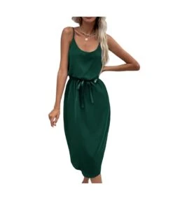 Women Fashion Sleeveless Spaghetti Strap Tie Waist Slit Wholesale Cami Dresses SD183350 -DivaLook Shop 2109d211 1917 43c7 a76b a1dec4a43e01 5A5B4B0BA7C25D33D553EAADD6A7D063
