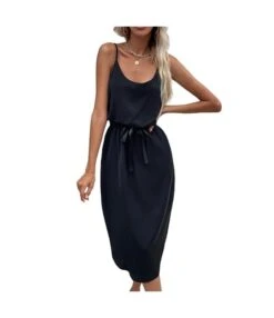 Women Fashion Sleeveless Spaghetti Strap Tie Waist Slit Wholesale Cami Dresses SD183350 -DivaLook Shop 2188e14f fb0a 452d 8cf7 d3ace17953f7 8F080126AE0E6BC21C54A0F8558539A8