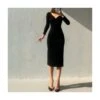 Sexy Square Neck Dress Long Sleeve High Waist Slim Midi Slit Wholesale Dresses SDN561690 -DivaLook Shop 226dbd3a afe2 4702 90e8 b288b3f4a2d1 1eaf25e5cb8846669c9d8d83c40a41d1