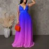 Backless Sexy Strappy Gradient Color Long Dresses Wholesale Dresses N5923080800088 -DivaLook Shop 2a752e1ba5b84e38a10db05c00adfda9 6