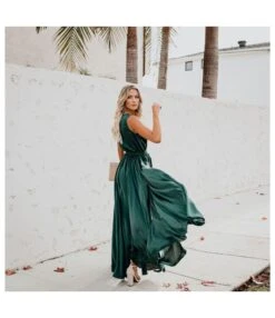 Solid Color V-Neck Sleeveless Lace-Up High Slit Large Swing Dress Resort Wholesale Maxi Dresses SDN532863 -DivaLook Shop 2e72a107 14ce 406a b4f4 d4dd4b31af3f ce48abec1e8826b062dc210fcc6e2ee1