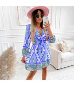 Fashion Print V-Neck Dress Casual Long Sleeve Loose Swing Wholesale Dresses SDN562005 -DivaLook Shop 3213335b 6c44 4ce6 ae42 9875c51c56e1 O1CN01KdRWSs1OfIlCIjwcG 2223191732 0 cib