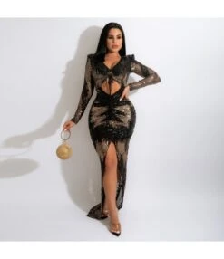 Hollow Design Sequin Wholesale Maxi Dresses Fashion Valentine'S Day Dress SD202191 -DivaLook Shop 325b2246 9e07 4de7 8c0b b22bd0c7cdab EE6DFB3B502B148968D4F244C1B079C5