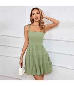 Sleeveless Suspender Tie Solid Color Simple Slim Dress Wholesale Dresses SDV464509 -DivaLook Shop 3639de9c 8c22 44cc bb6d 50ecebc657d7 a20504ba7fd9030cf24ceb1e2793f712