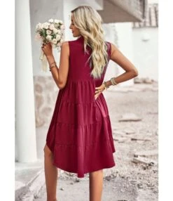 Sleeveless Solid Color Lapel Irregular Hem Tank Dress Wholesale Dresses SDN539519 -DivaLook Shop 366e093c 2b35 4644 ba41 4ee1a8c915db f78ab5645dac0a71b5579c65b3081aee