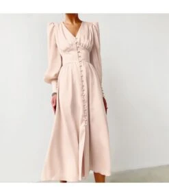 V Neck Nipped Waist Vintage Midi Satin Dress Wholesale Dresses SDN536436 -DivaLook Shop 371617cb 3c29 4fcd 98d4 0a0e5bb764f9 O1CN01tf9Km02Gztkvkja8T 2212501819087 0 cib