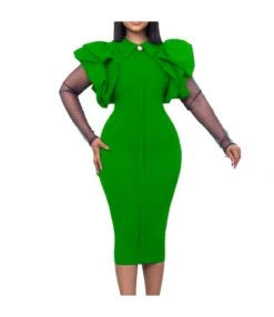 Polka Dot Mesh Sleeve Elegant Bodycon Pencil Dress Wholesale Dresses SDN539405 -DivaLook Shop 3ae7f724 7933 4c55 af98 6fb50fbc22d3 f475765ae730bb32953ff53619db59d2