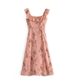 Floral Print Ruffles Resort Sundresses Slit Sling Square Neck A-Line Dress Vintage Wholesale Dresses SDN532439 -DivaLook Shop 3cc997df ebd5 4c5c 91dc 15513dc7141c 59967ceb405219e559db198c2c2ef1c9