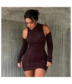 Sexy See-Through Long Sleeve Knit Bodycon Mini Dress Wholesale Dresses SDN562577 -DivaLook Shop 4d10a6c8 5fcc 46af b4c3 088f41035f2b efb1544b0c94b2449cab1dcade33962d