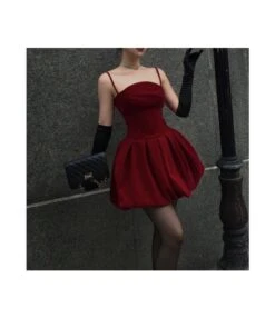 Temperament Sling Suede Bud A Pendulum Party Solid Color Dress Wholesale Dresses SDV464498 -DivaLook Shop 4f0d638c 0575 4338 bb1d af1f0df57c67 d706c0a831592bacc722495f9fe2f352