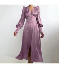 V Neck Nipped Waist Vintage Midi Satin Dress Wholesale Dresses SDN536436 -DivaLook Shop 5376cb26 bc4a 4da9 b181 01f55cfd5847 O1CN013ZsCs42GztkuBVNQv 2212501819087 0 cib