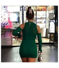 Sexy Round Neck Sleeveless Long-Sleeve Knitted Bodycon Dress Wholesale Dresses SD510133 -DivaLook Shop 549a15cd 0f0e 44c8 aecc 8ae95a8875da 328838e6095cd83d7be368a3f30f8c9e