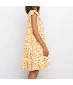 Women Fashion Floral Print Ruffle Short Sleeve High Waist Wholesale A-line Dresses SD184083 -DivaLook Shop 55c402f8 b417 4612 b97d c7f3b87c59d4 ae6f1742a4b6a0e88e301fa4632e5f50