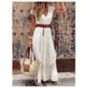 Solid Color Resort V Neck Lace Stitching Swing Maxi Dresses Wholesale Bohemian Dress For Women SDN532782 -DivaLook Shop 5e5dc9a2 3115 4b22 b64d 468bcf9072f8 6f5b7ffc8bfd456b918917c245be6961