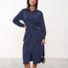 Long Sleeve Mid-Length Casual Waist Temperament Shirtdress Wholesale Shirt Dresses N5323021400229 -DivaLook Shop 699ee49b205d49b5bd9dafaa01249103 3