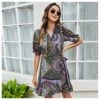 Vintage Floral Print Puff Sleeve V Neck Wholesale A-line Dresses SD167382 -DivaLook Shop 6a65ae46 49a0 4a77 8bd0 82fc0c8de30f 0175c5c9aa2a10fb9661106cafc03c4a