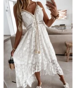 Lace Fringe Solid Color Irregular Hem Wide Swing Slip Maxi Dresses Wholesale Bohemian Dress For Women SD531220 -DivaLook Shop 6c4262e3 1a3f 4fa1 b589 99ccc5dc314c 90d243fbb7afc860e0e89b3c8e3f6c3f