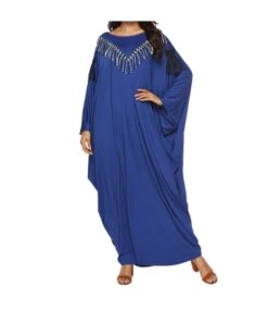 Tassel Bat Sleeves Wholesale Blue Dress SD160466 -DivaLook Shop 72623333 3676 4dc2 a6c9 ef72d3071f83 10D3E7F2FFD8B46C0306525083A4800D