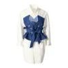 Fashion Denim Tube Top Stitching Shirt Fake Two-Piece Dress Wholesale Shirt Dresses SD5117727