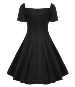 Gothic Sexy Off-Shoulder Lace Swing Dress Short Sleeve Lace-Up Wholesale Dresses SDN562435 -DivaLook Shop 7527858e 31e1 4709 9c5c 255d7d202b8f 5426b091cae34d77125b1970cb7f4038