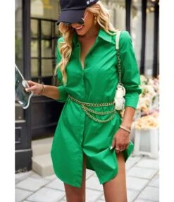 Women'S Stylish Solid Color Commuting Shirtdress Wholesale Shirt Dresses SDN538950 -DivaLook Shop 7d14da8d 2ccf 4ae5 82cd ec3538f12107 9cc625ec916c584d5c61abbfb4780669