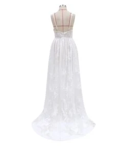 Lace Stitching Embroidery Deep V Sling Wide Swing White Wedding Dress Wholesale Maxi Dresses SDN533601 -DivaLook Shop 7da061ee e56a 4649 abae d5132f8ea725 E998C53B4BD876ED062493768B22AE6E