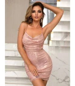Sexy Halter Pile Neck Sequin Backless Party Bodycon Mini Dress Wholesale Dresses SD5117371 -DivaLook Shop 8253db85 165a 4764 9545 8197cf14f1ff 7ff9c8e62b5f64499c74d073eeb165d6