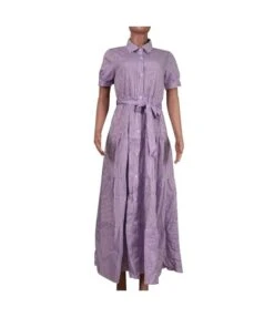 Striped Print Short Sleeve Lapel Smocked Shirtdress Wholesale Maxi Dresses SDN534931 -DivaLook Shop 87c088c1 18ac 425b 9c76 ea99bb17d9cd b590a7d19f80cfad899c828a70d4f3f4