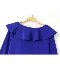 Solid Color V-Neck Ruffled Long-Sleeved Wholesale Dresses Bodycon Dresses SD220149 -DivaLook Shop 895cbe15 b9f4 4d67 9275 53b9472ef4ad BC8D378F229CBB8ACE32F4DD1C54CF82