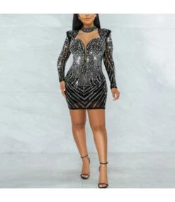 Shining Style Wholesale Clubwear Clothing Bodycon Sexy Dress SD200634 10 Shining Style Wholesale Clubwear Clothing Bodycon Sexy Dress SD200634 -DivaLook Shop 89ec405c 92bd 4620 8c03 492e667c1831 2302A30A157E7E36990B8DF71868B914