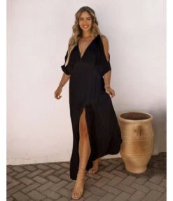 Women Cold Shoulder V Neck Plain Color Pleated Slit Hem Wholesale Swing Dresses SDN580889 18 Women Cold Shoulder V Neck Plain Color Pleated Slit Hem Wholesale Swing Dresses SDN580889 -DivaLook Shop 8ca4428c 8b1d 4774 a009 f8418d9c34ad 756e809ae37b07f980c5bb03a845f959
