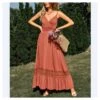 Sexy Solid Color Waist V-Neck Vacation Suspender Swing Dress Wholesale Maxi Dresses SDN539148 -DivaLook Shop 8d1a5bcb 8c57 4b64 be7e 67e33f3e715f a8e3db26c324eda92d3316d9c3be7f0f