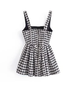 Houndstooth Suspender Mini Dress High Waist A-Line Slim Wholesale Dresses SDN561212 -DivaLook Shop 956fd0d4 06ec 42ff b307 ee07a0fa699e O1CN01eLjmsX2NFpEtY8buI 2209719579934 0 cib