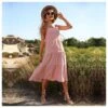 Solid Color Spaghetti Strap Sleeveless Pink Wholesale Swing Dresses SD168429 -DivaLook Shop 972a0841 5b7e 4aee a9a0 1c31a316593a 83ba61f2870b24fc5805a019084688f9