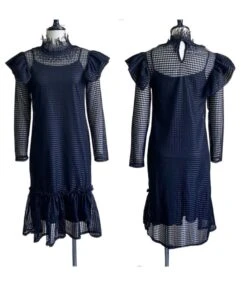 Hollow Long Sleeves Ruffle Trim Sling Dress 2 Piece Wholesale Womens Clothing N3823101700036 -DivaLook Shop O1CN015RpZ6826UcZNcNARM 4225457665 0 cib